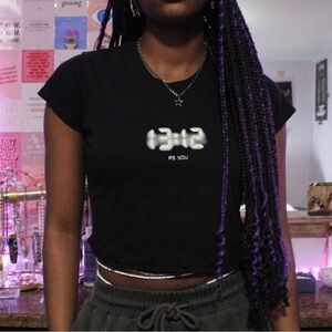 ASYOU 90’s cropped fit graphic t-shirt with 13:12 from ASOS.